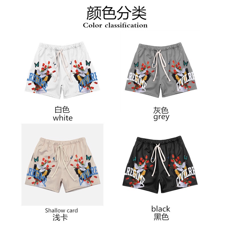 Quần Short Thể Thao Bóng Rổ Dáng Rộng Thoáng Khí Nhanh Khô Thời Trang Mùa Hè Cho Nam