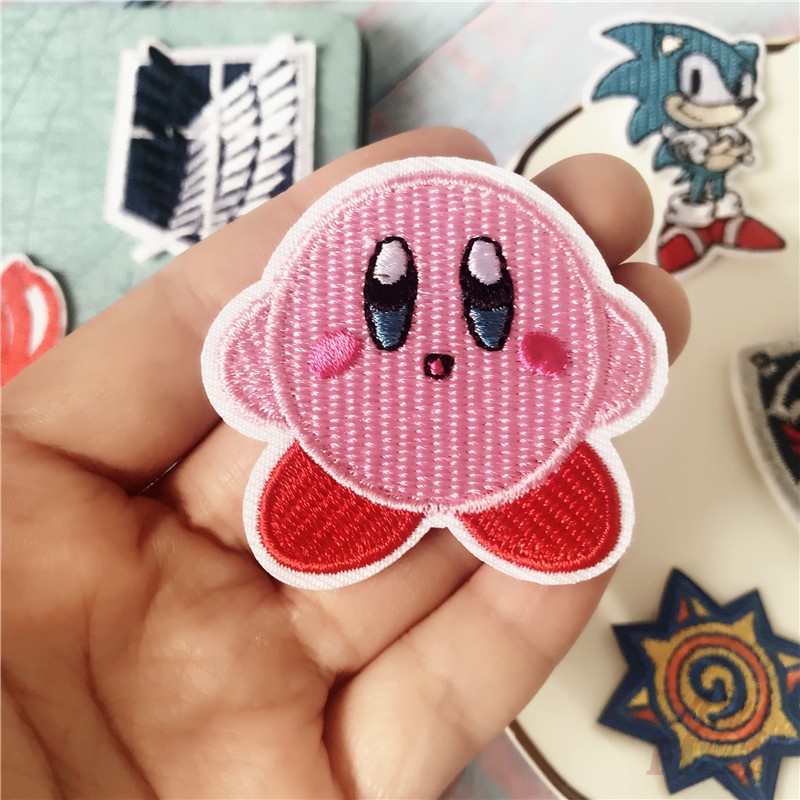 ☸ Anime ▪ Phim Hoạt Hình ▪ Miếng Dán Ủi Thêu Biểu Tượng Trò Chơi ☸ 1 Sticker Ủi Thêu Hình Huy Hiệu