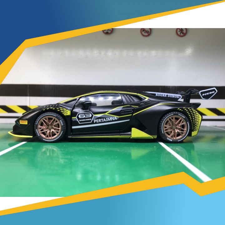 Mô hình xe Lamborghini Huracan Super Trofeo Evo (1:32)