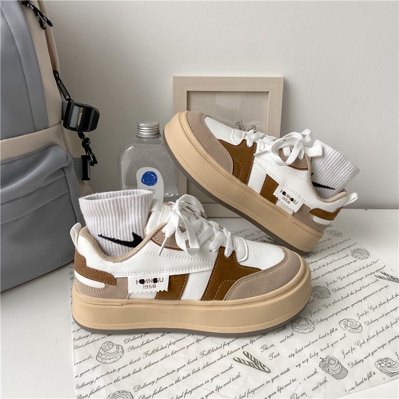 Giày Thể Thao Phong Cách Hàn Quốc Thời Trang Mới Cho Nữ