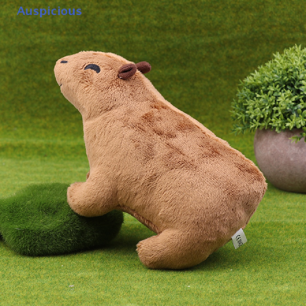 Thú Nhồi Bông Capybara 18cm Làm Quà Giáng Sinh