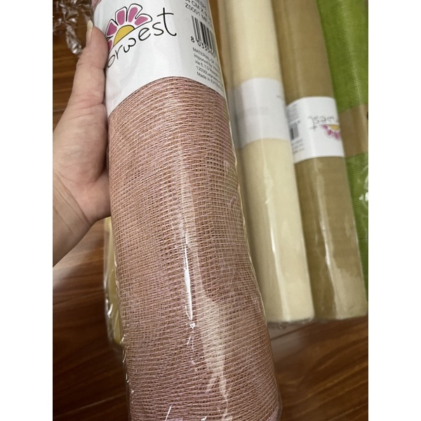 cuộn lưới / giấy lưới gói hoa, trang trí giỏ quà…
