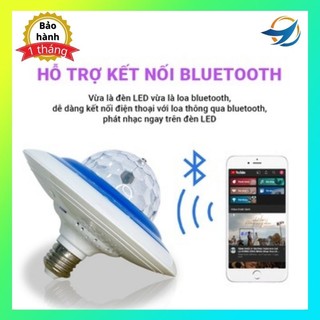 [KÈM REMOTE] Bóng đèn LED kết hợp loa bluetooth đa sắc xoay huyền ảo rất độc đáo, đuôi đèn chuẩn E27 điều khiển từ xa