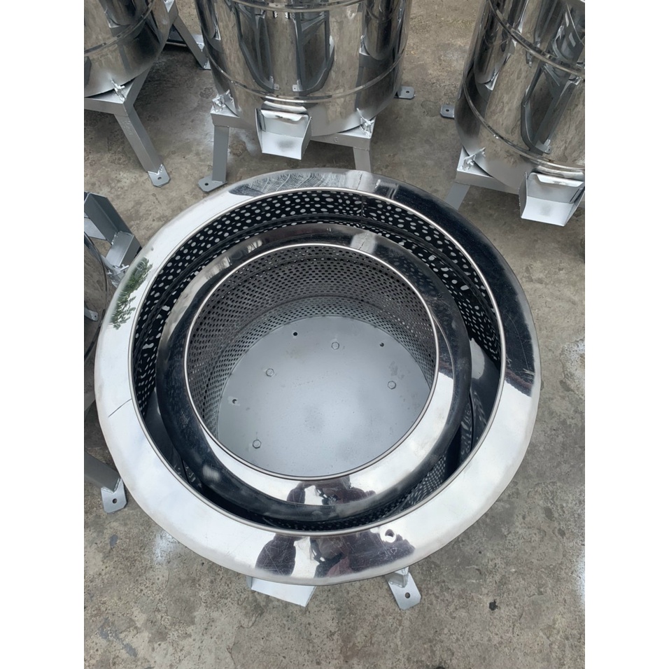 Máy vắt ly tâm inox chuyên vắt sắn dây, đậu nành, bột nghệ... 1.1KW