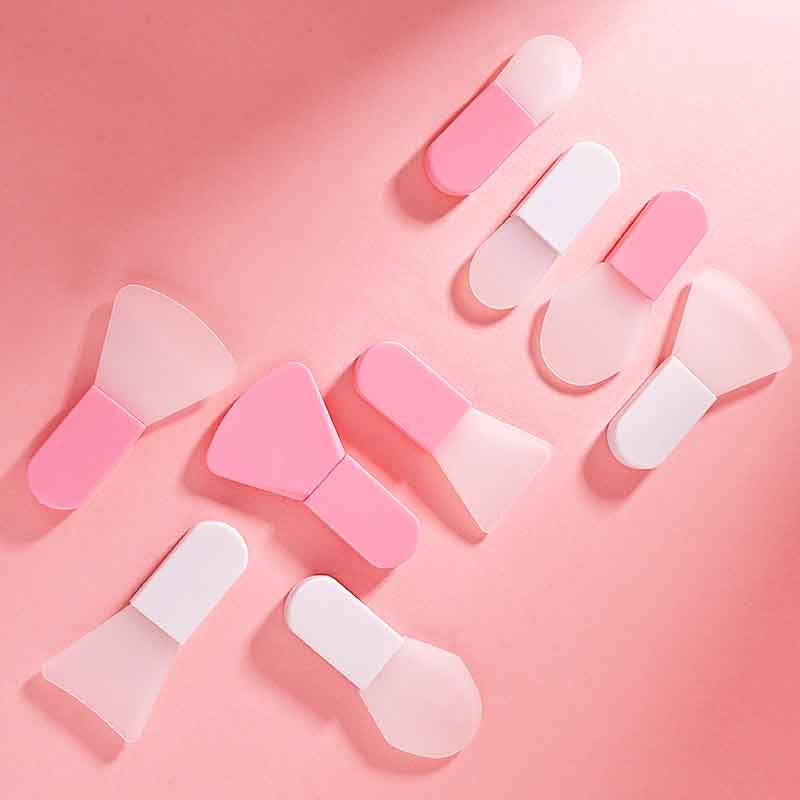 Cọ Silicone Mini Tay Cầm Ngắn Phết Mặt Nạ Trang Điểm Đặc Biệt 2022 HB