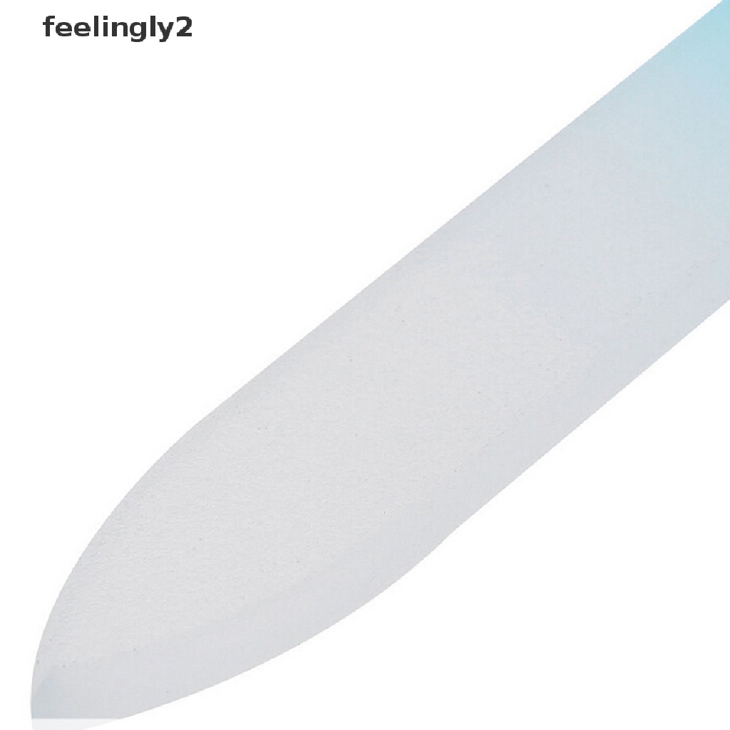 [Hàng Có Sẵn] Dụng Cụ Dũa Móng Tay Bằng Kính Pha Lê Chuyên Nghiệp Kèm Hộp Đựng