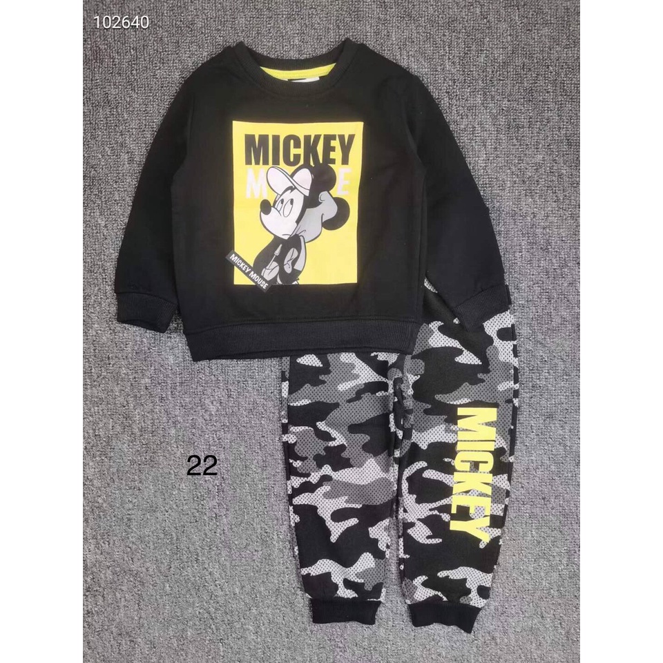 Bộ nỉ bé trai từ 10-23kg