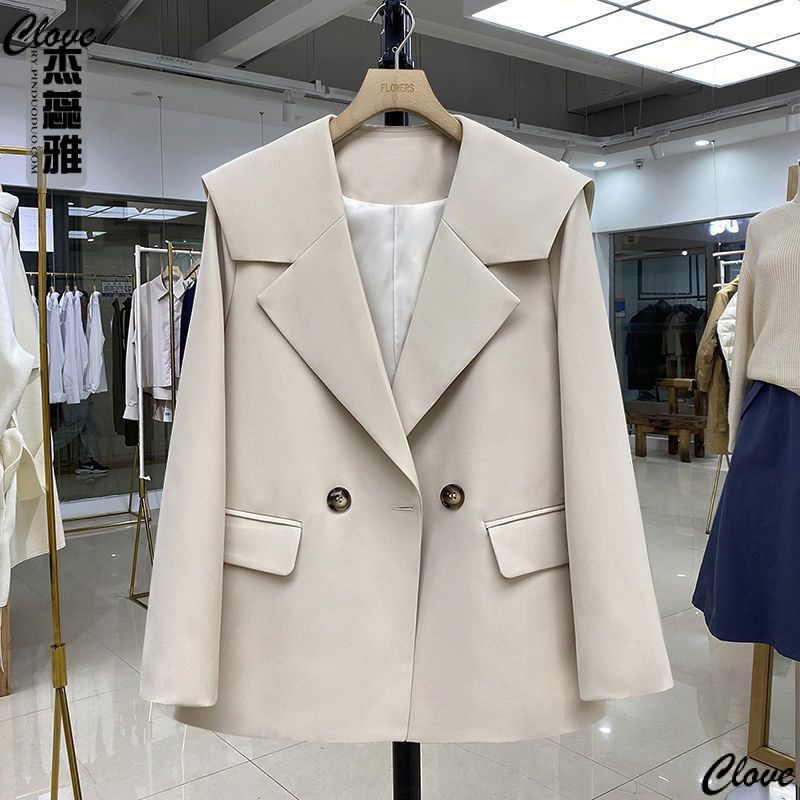Áo Khoác Vest Cổ Hải Quân Cao Cấp Thời Trang Xuân Thu 2022 XS4C
