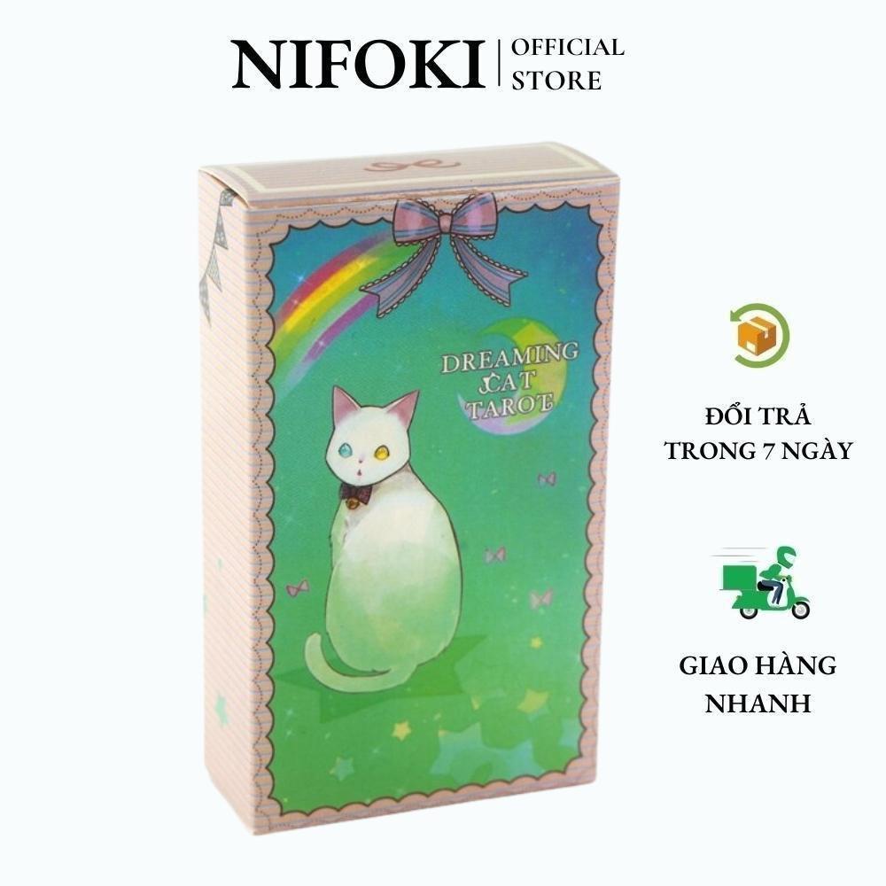 Bộ Bài Dreaming Cat Tarot Size Thường Nifoki B1
