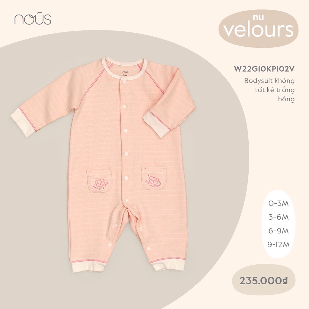 Tổng hợp BODY mùa Thu đông NOUS Hot nhất cho bé từ 0-12 m