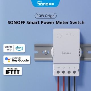 Mô đun công tắc điều khiển wifi thông minh sonoff pow origin 16a
