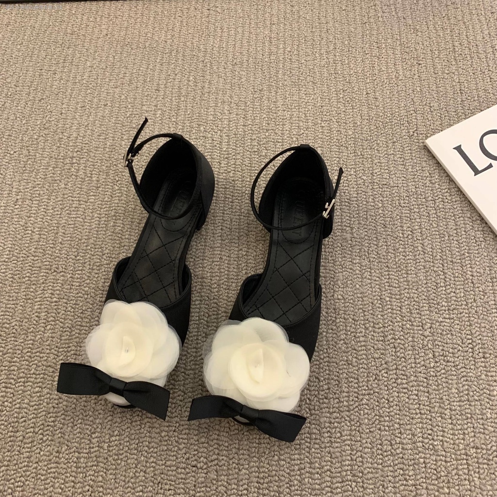 ♟Giày Sandal Đế Bệt Thời Trang Mùa Xuân Pháp 2022 Dành Cho Nữ