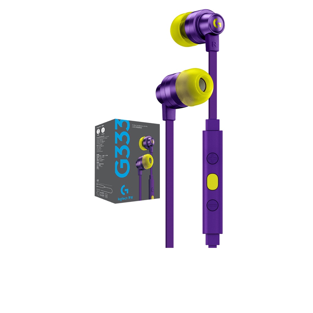 Tai nghe Gaming Logitech G733/ G333 - Màu Đen/Trắng/Tím, Chính hãng - Bảo hành 12 tháng, đổi mới 100%