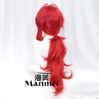 TÓC GIẢ - Wig Diluc Genshin Impact