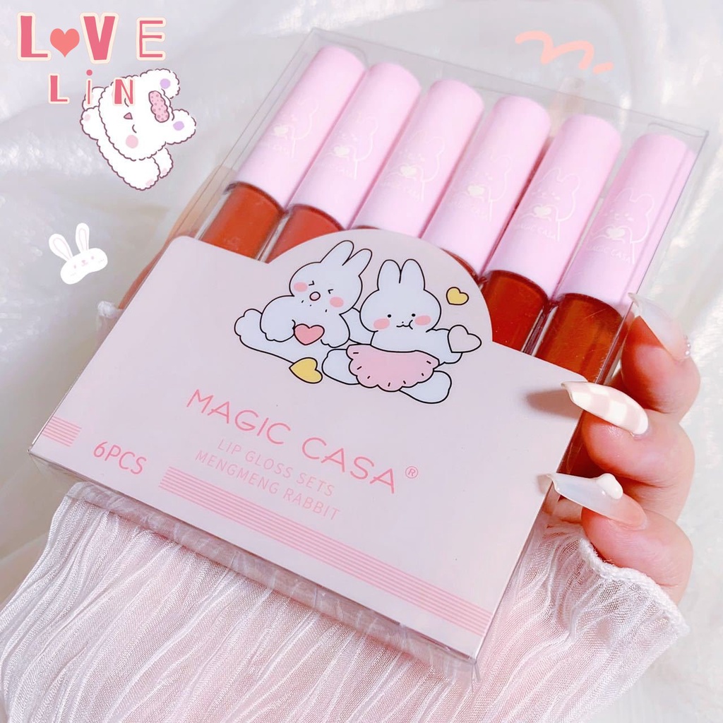 [Lovelin] Son Môi Mengute Thỏi Son Lì Không Dính Cốc Chống Thấm Nước Lâu Trôi Màu Sắc