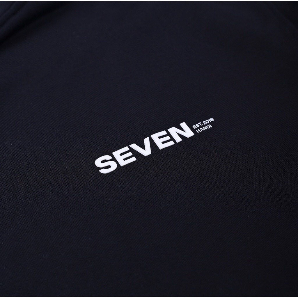Áo Hoodie SEVEN Nam Nữ Unisex, Áo Khoác Nỉ Dây Kéo Khoá Mũ Trùm Unisex Phong Cách Hàn Quốc Chinstoreunisex