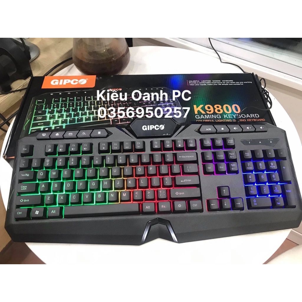 Bàn phím giả cơ Meetion K9300, Gipco K9800