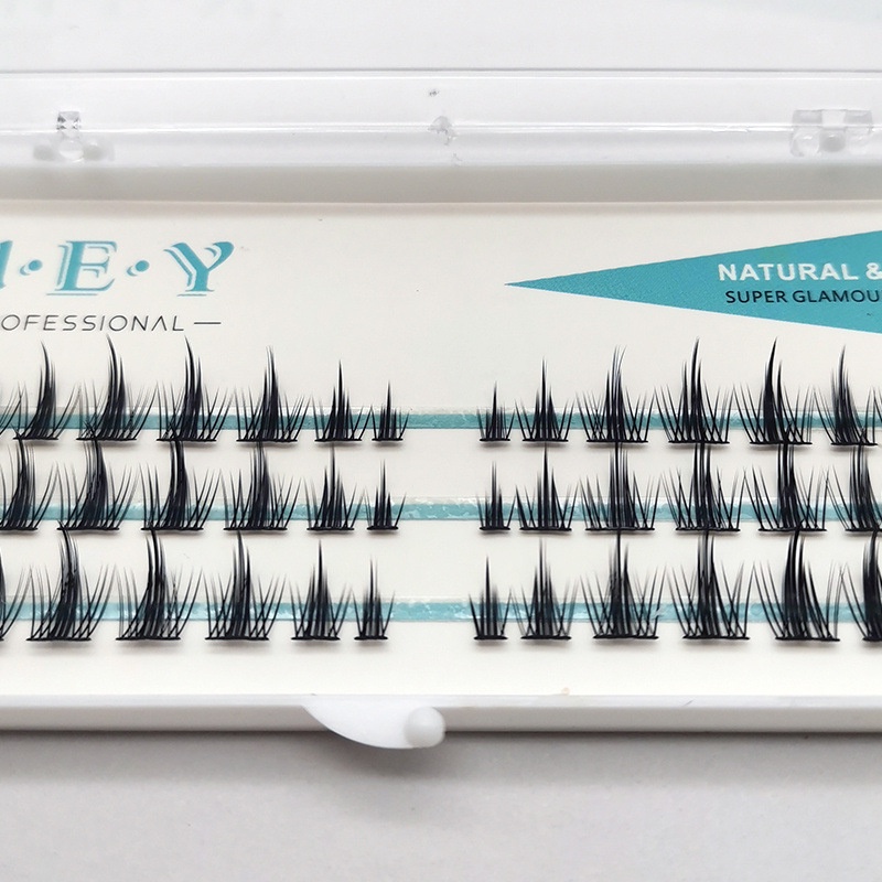 Lông Mi Giả Truyện Tranh Đôi Mắt To Tự Nhiên Dày Dặn Màu Trơn Hóa Trang DIY Cho Nữ