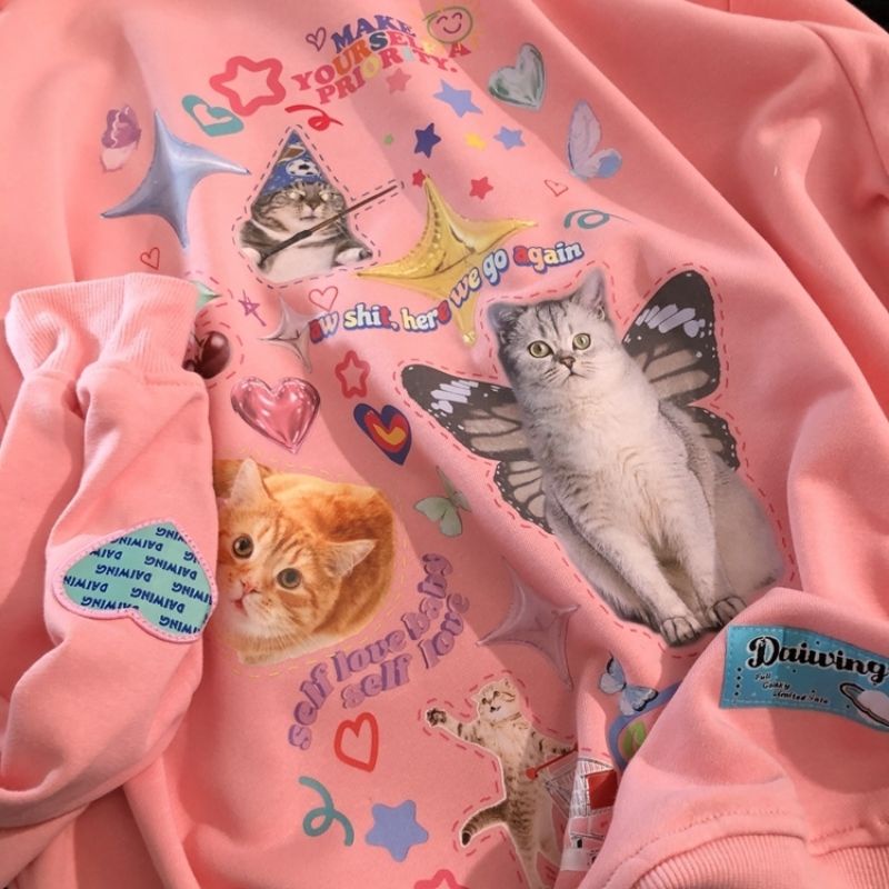 Áo sweater mèo Daiwing