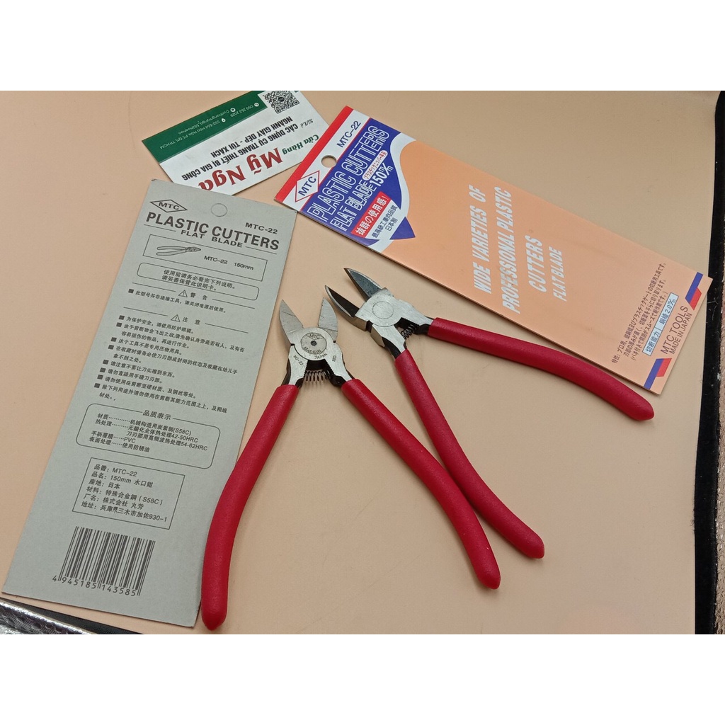 Kìm cắt MTC 5in 125mm 6in 125mm 8in 150mm cán đỏ