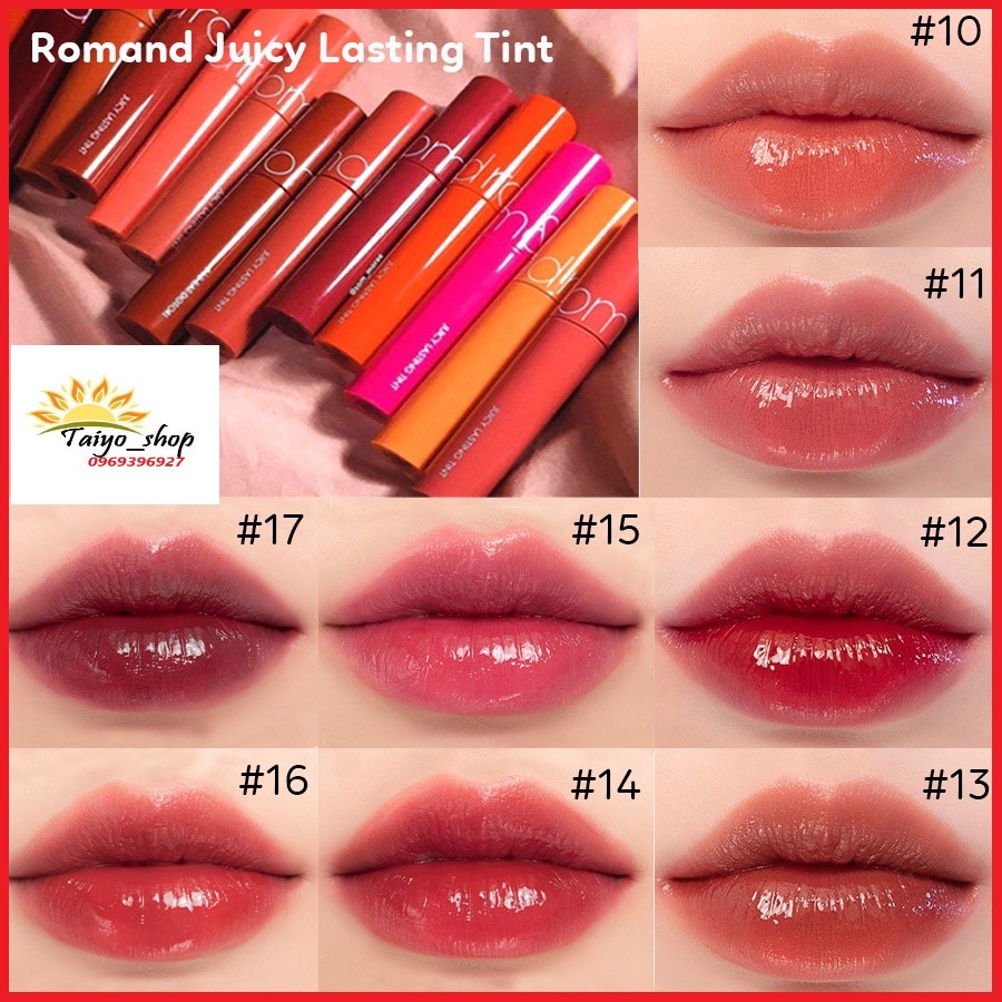 Son Tint Lì Romand Juicy Lasting Tint