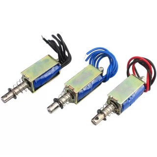 KHÓA TỪ MINI 12vDC - Small Push-Pull Solenoid 12VDC