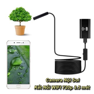 Camera Nội Soi Kết Nối WIFI 720p HD Endoscope YPC 3.5 Mét Chống Nước IP67 - Home and Garden