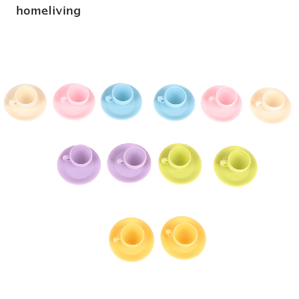 Set 2 Ly Cà Phê Mini Xinh Xắn Cho Nhà Búp Bê