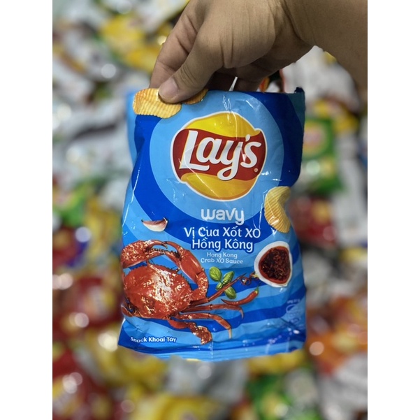 Combo 10gói snack Lays mix vị hàng lỗi, xẹp
