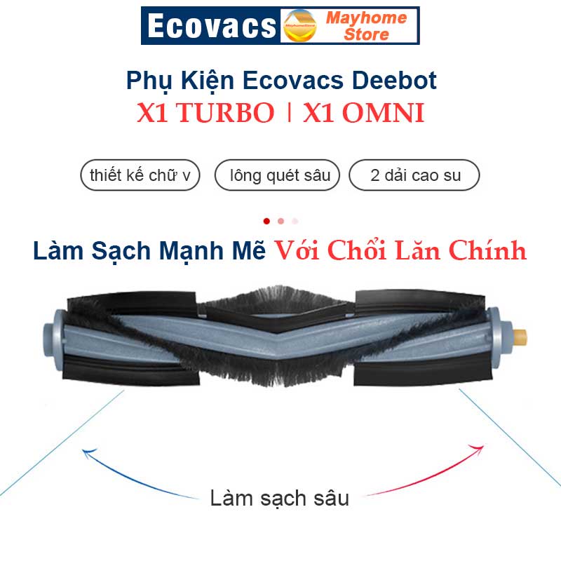 Phụ kiện Robot Ecovacs Ecovacs Deebot X1 Turbo, Ecovacs Deebot X1 Omni, Phụ Kiện Robot Hút Bụi Lau Nhà Ecovacs Deebot X1 | BigBuy360 - bigbuy360.vn