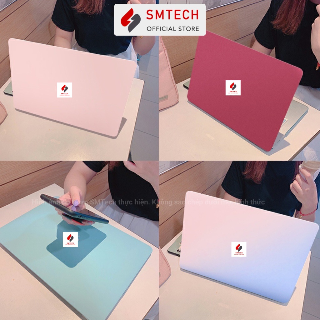 Combo Ốp phủ phím SMTech nhiều màu Mácbook Air Pro M1 M2 bảo vệ chống xước, chống va đập đủ tất cả dòng máy