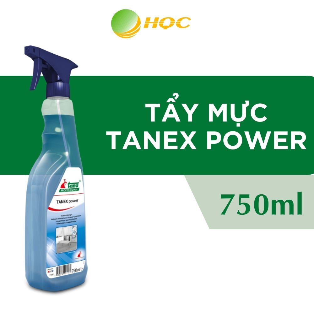 Tẩy Mực Bút Bi, Màu Vẽ Tana Professional - TANEX power Nhập Khẩu Áo Tẩy Sạch Các Vết Keo Dính, Vết Bẩn 750ml