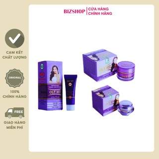 Kem ngừa mụn dưỡng trắng da ngừa vết thâm OLY HT hàng chính hãng Long Phụng Khang