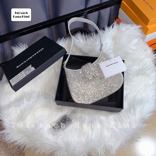 Túi kẹp nách đính đá Alexander Wang