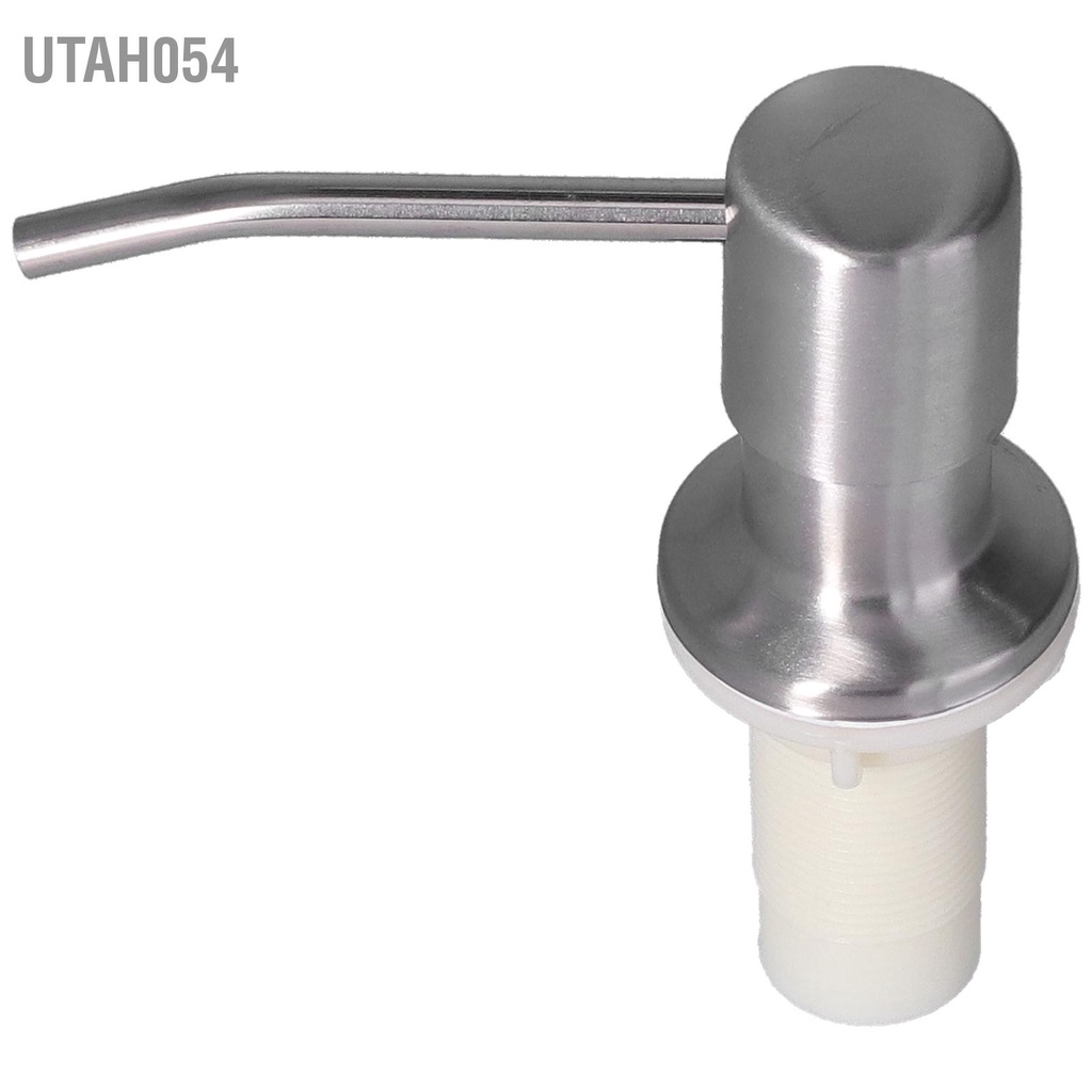 Bình Đựng Xà Phòng Dạng Nhấn 300ML Bằng Thép Không Gỉ Tiện Dụng Cho Nhà Bếp /