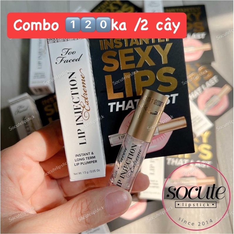 SON DƯỠNG TOO FACED LÀ ĐẦY MÔI MINISIZE 1.2g
