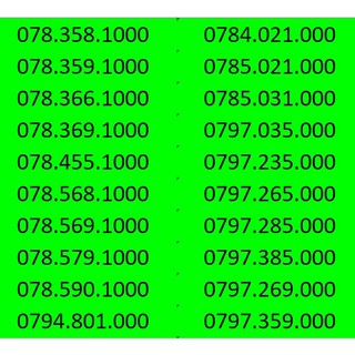 Sim số đẹp Mobifone 07 tam hoa 000, giá rẻ, dễ nhớ