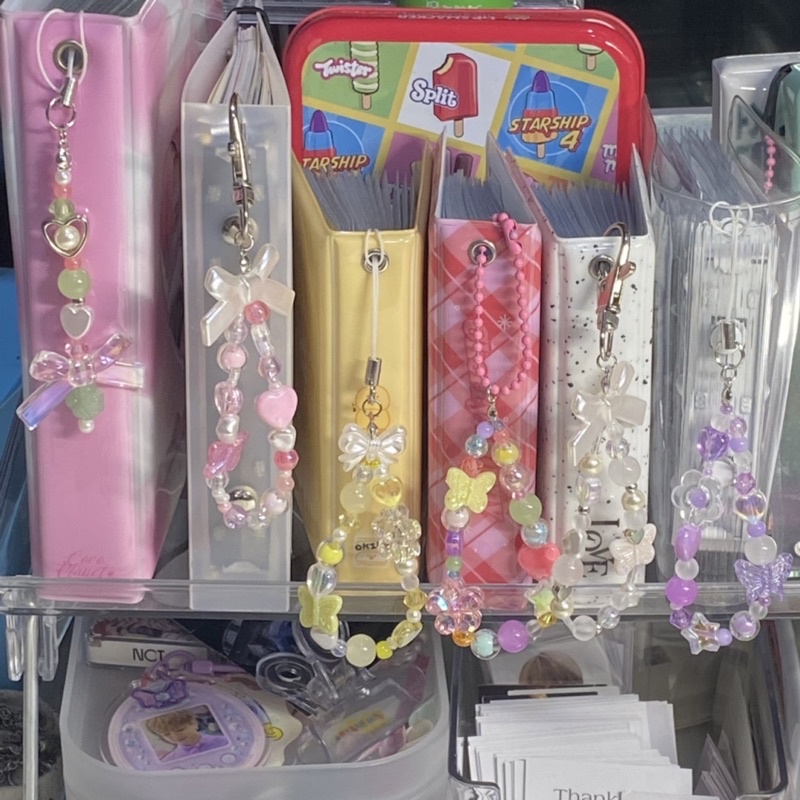 Beads Keyring- Móc khoá lấp lánh dễ thương