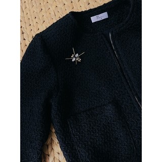 Áo Khoác Dạ Tweed Nữ Cao Cấp