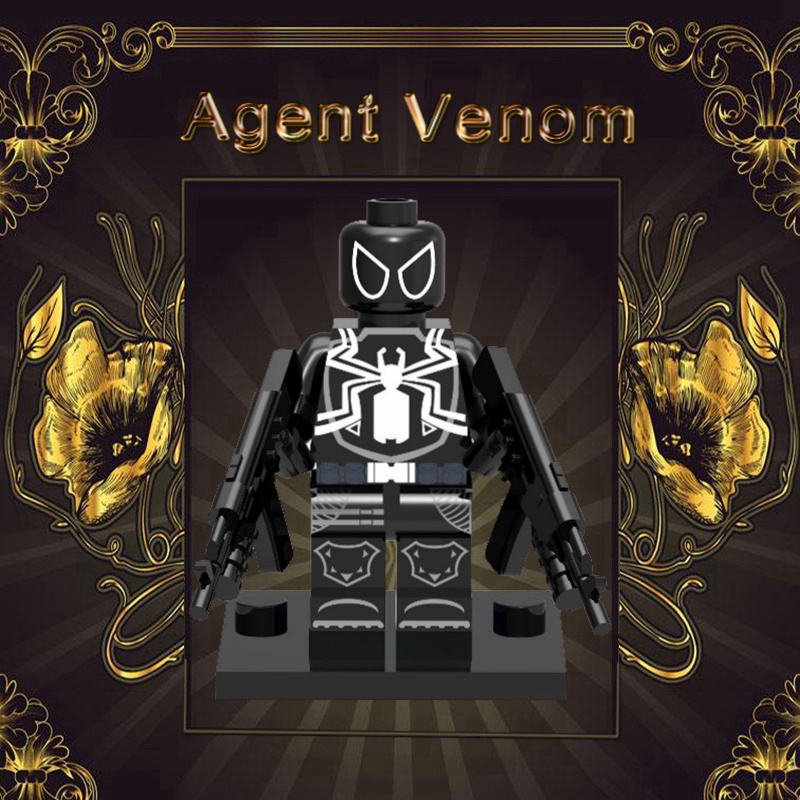 Đồ Chơi Mô Hình Nhân Vật Carnage Eddie Brock Venom Hét Marvel DIY