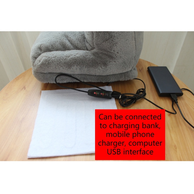 Đệm Sưởi Ấm USB 5V Nhỏ Gọn Tiện Dụng Cho Nam Và Nữ