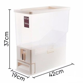 Thùng đựng gạo Tashuan 10kg