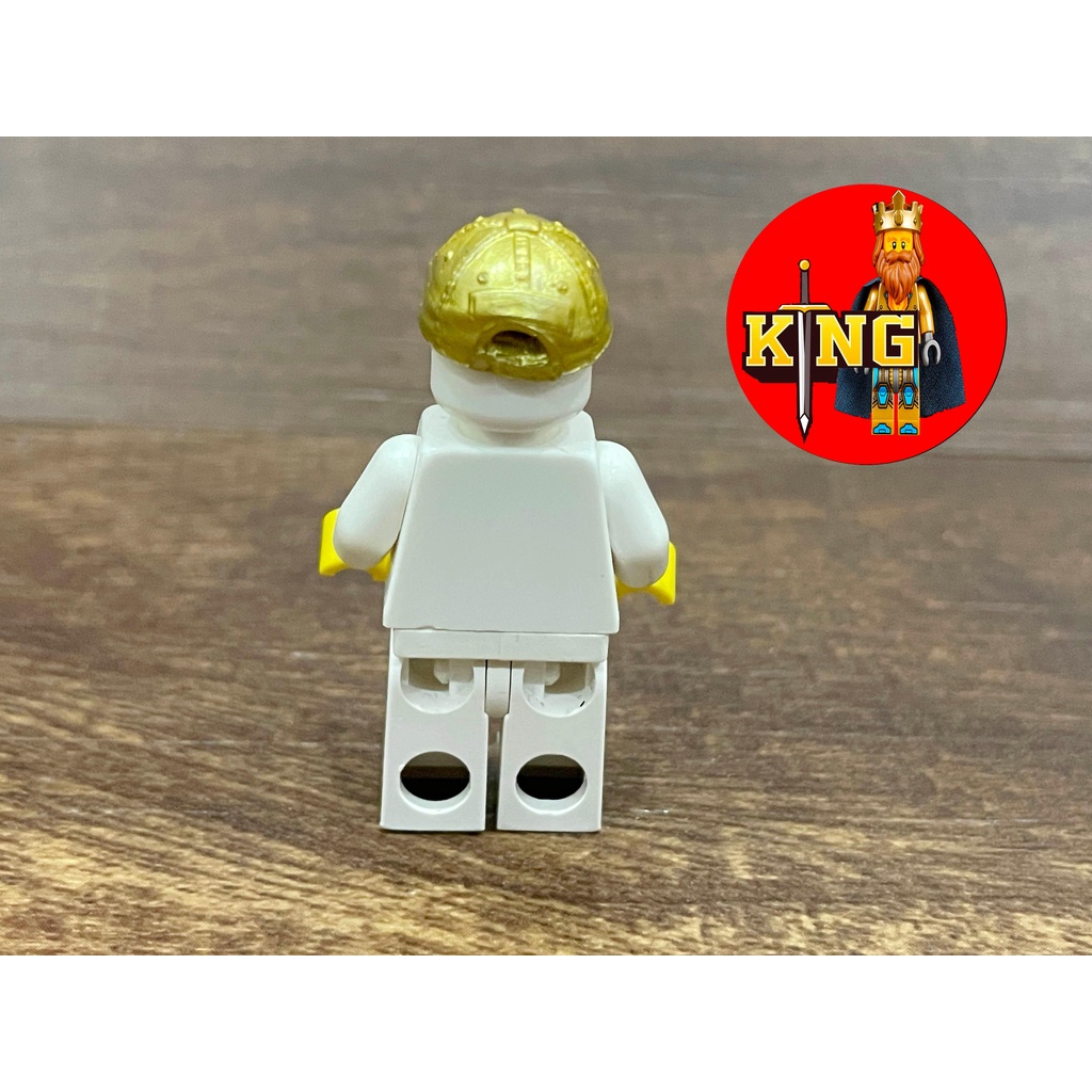 Eastbrick minifigure accessories baseball cap modern golden Phụ kiện đồ chơi