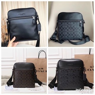 📛RẺ VÔ ĐỊCH📛TÚI C NAM DA THẬT PHỐI CANVAS