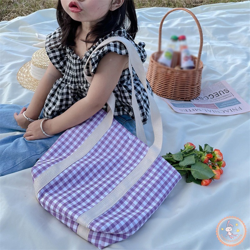 Túi vải Dáng Vuông Tiện Lợi Cho Bé Gái