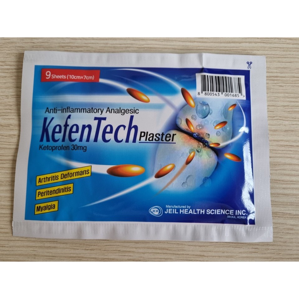 Combo 2 gói cao dán KefenTech