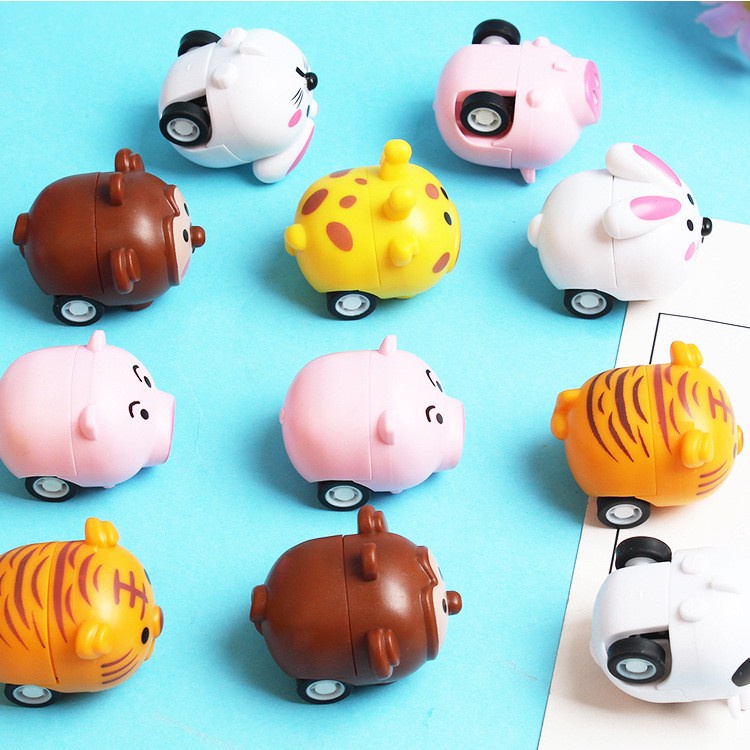 Xe Hơi Đồ Chơi mini Bằng Nhựa Mềm Dễ Thương Cho Bé