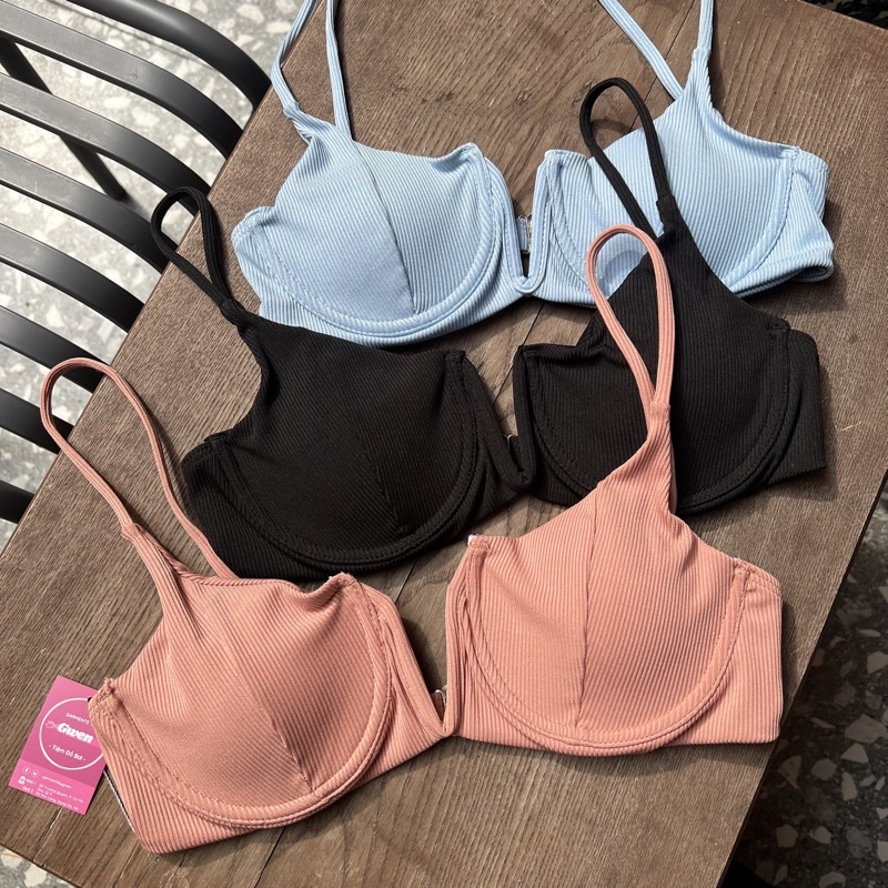 BIKINI CÓ GỌNG NÂNG NGỰC CHẤT THUN TĂM 2M0001