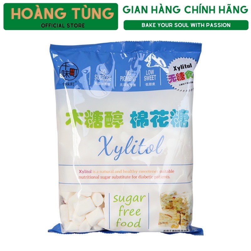 Kẹo Marshmallow Xylitol ăn kiêng không đường mía 500g