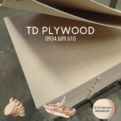 Gỗ Ép Nhập Khẩu Plywood - Tấm Ván Gỗ Ép Gỗ Dán - Tấm Ván Ep Cắt Khắc Laser Cnc Đẹp Dùng Làm Mô Hình Gỗ 3D